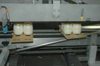 Fabrication des yaourts - Empaquetage des pots